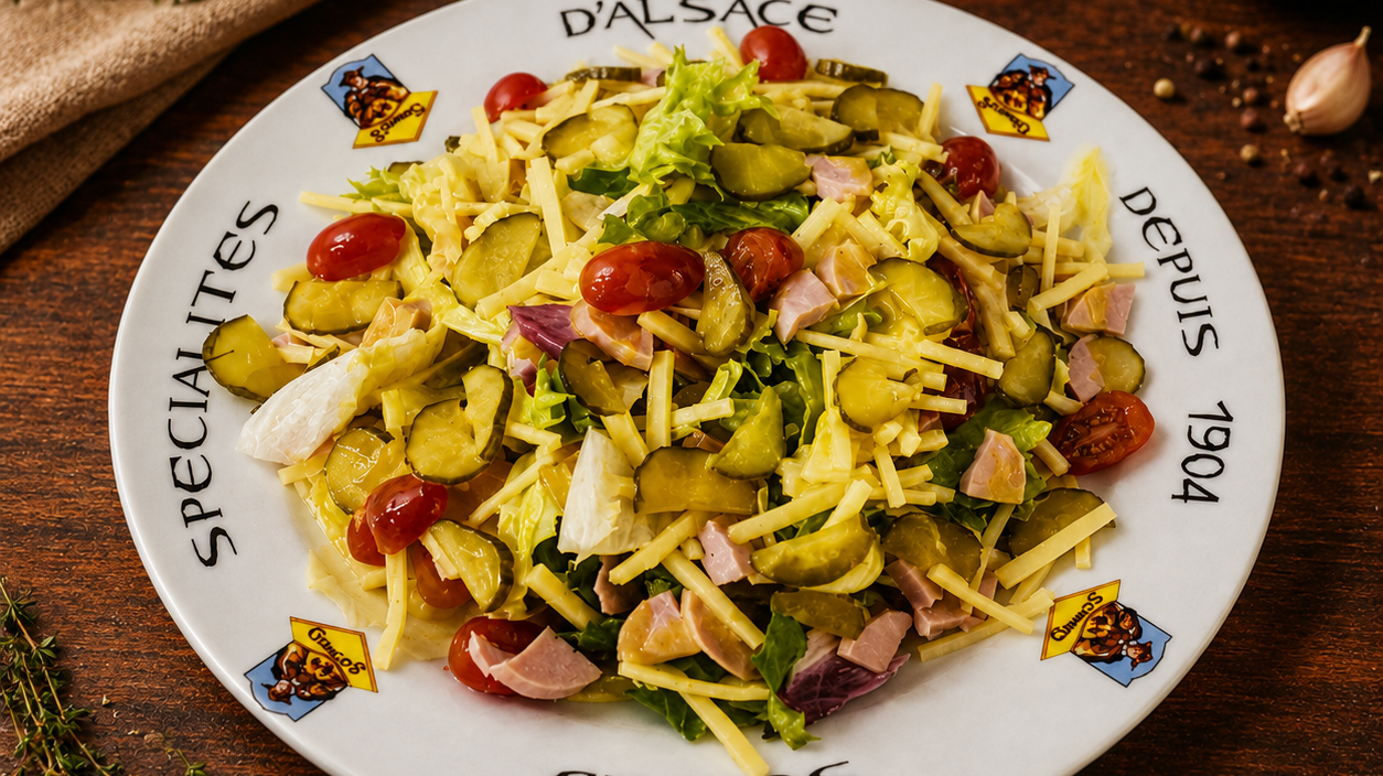 La traditionnelle Salade Alsacienne